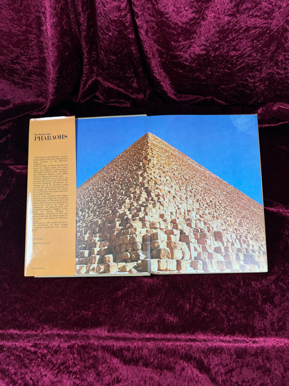 Vintage Hardcover Coffee Table Book – The World of the Pharaohs H. Stierlin 1978