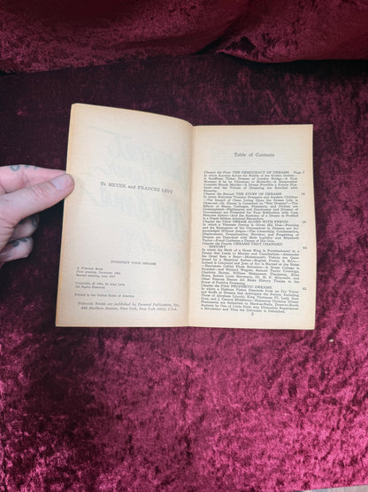 Vintage Paperback Book - Interpret Your Dreams - Alan Levy - 1967