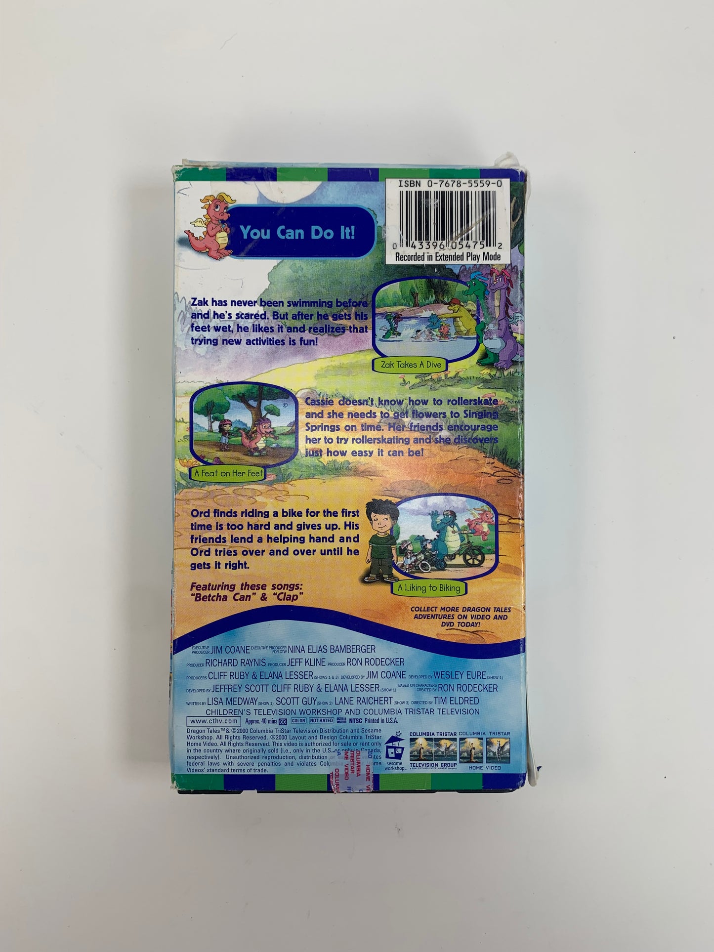 VHS - Dragon Tales: You Can Do It! - 2000