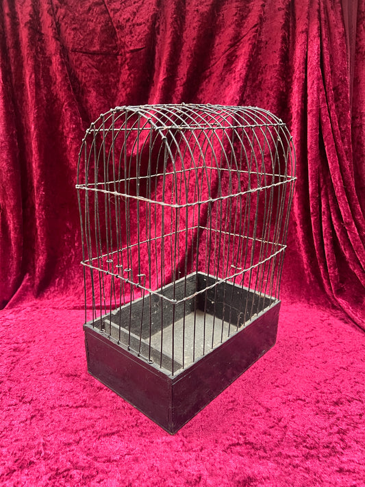 Vintage Home Decor - Spooky Decorative Bird Cage