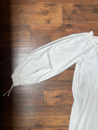 Vintage Clothing - Ruffled Off-Shoulder Chemise Nightgown - Renaissance Store - Chivalry Sports Inc. - Medium/Large