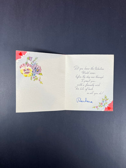 Vintage Ephemera - Valentine’s Day Card - Valentine Greetings - F & Co - USA
