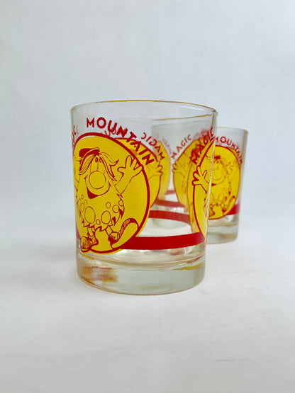 Magic Mountain Lowball Glasses - Set of 2