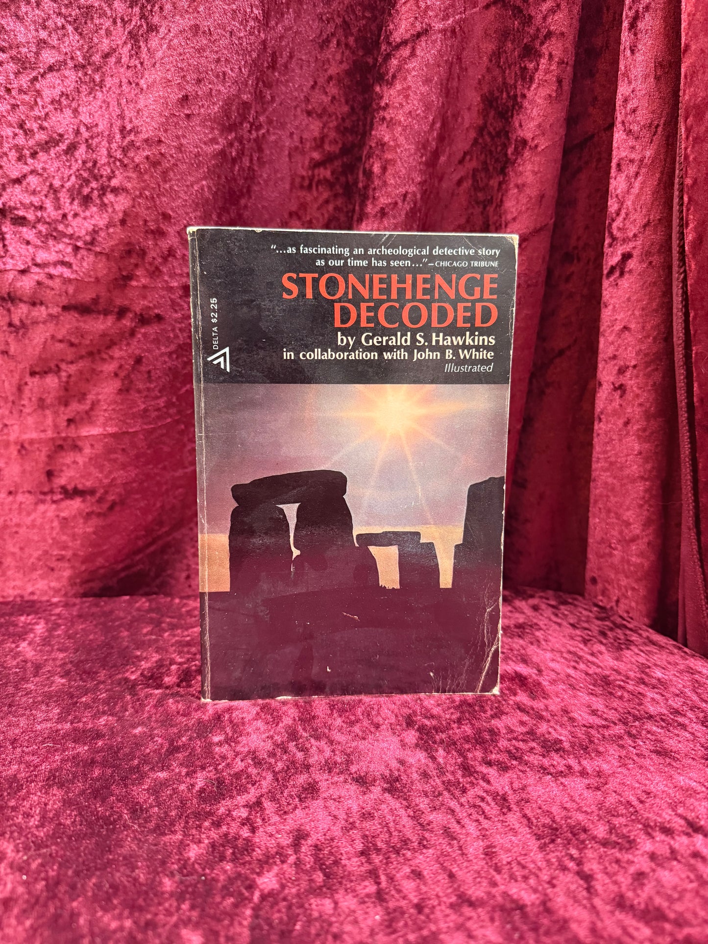 Vintage Paperback Book - Stonehenge Decoded - Gerald S. Hawkins - 1965