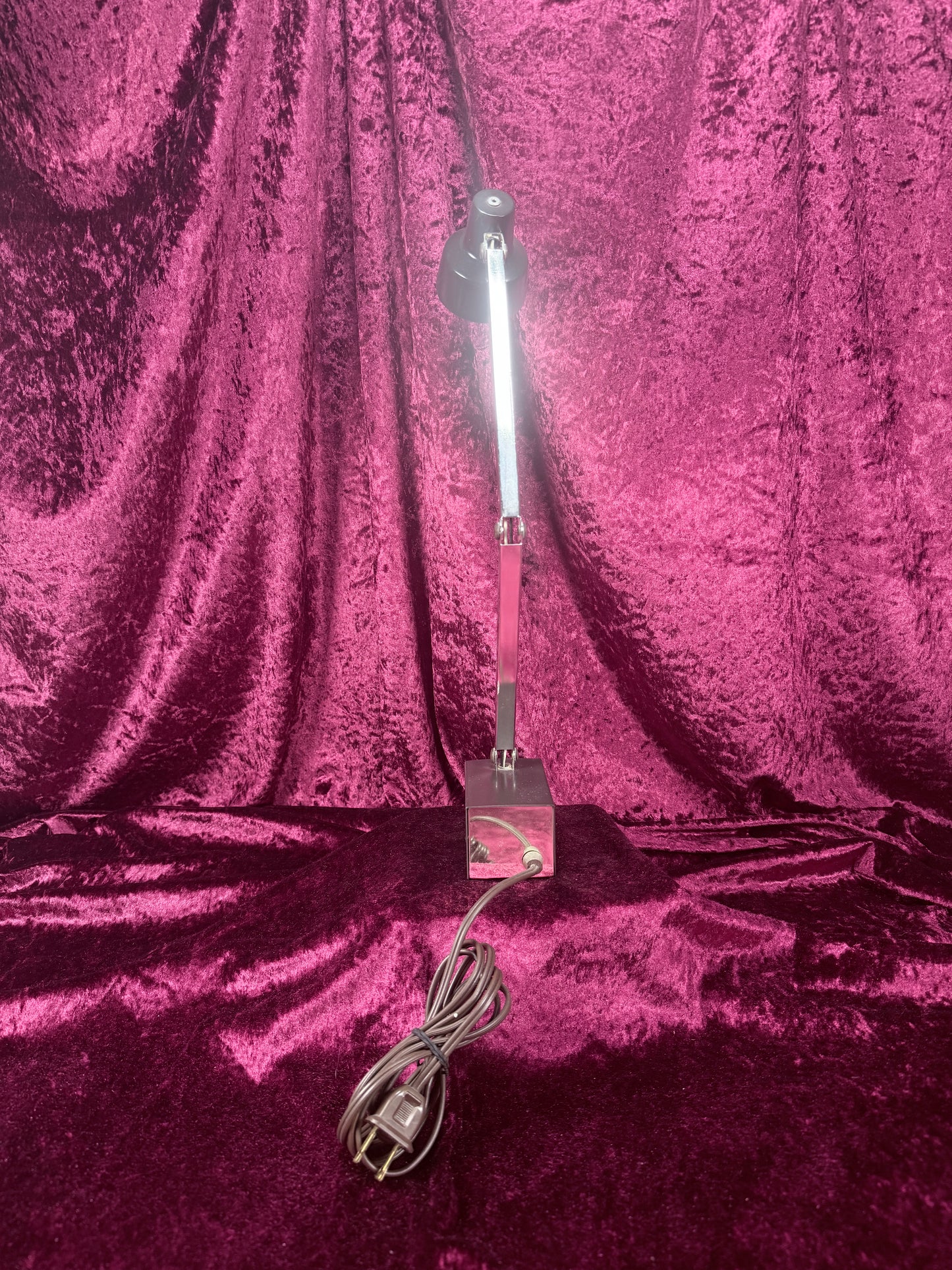 Vintage Metal Desk Lamp - Adjustable Task Light Art Specialty Company USA
