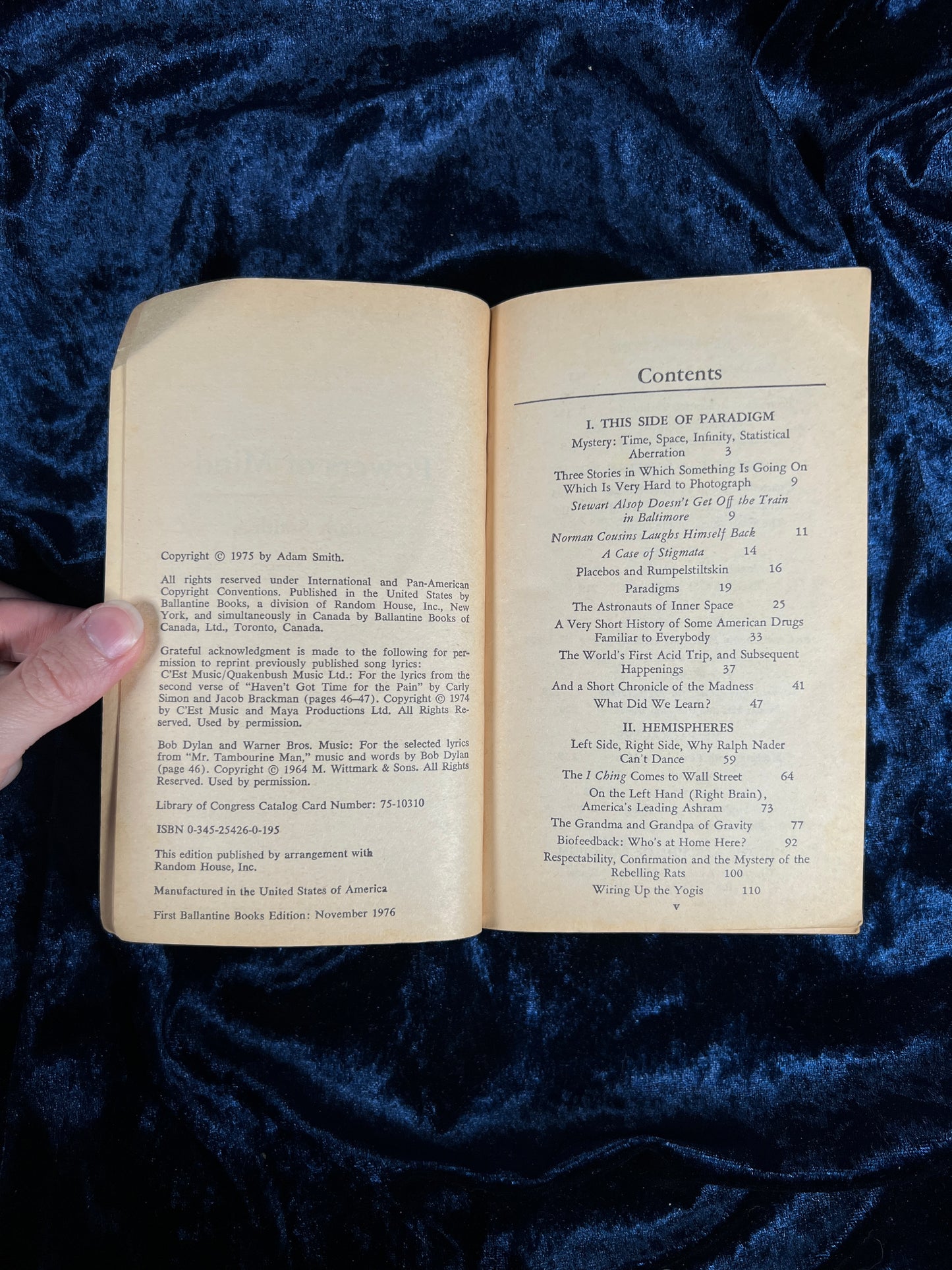 Vintage 1976 Powers of Mind Book – Adam Smith Psychology & New Age Paperback