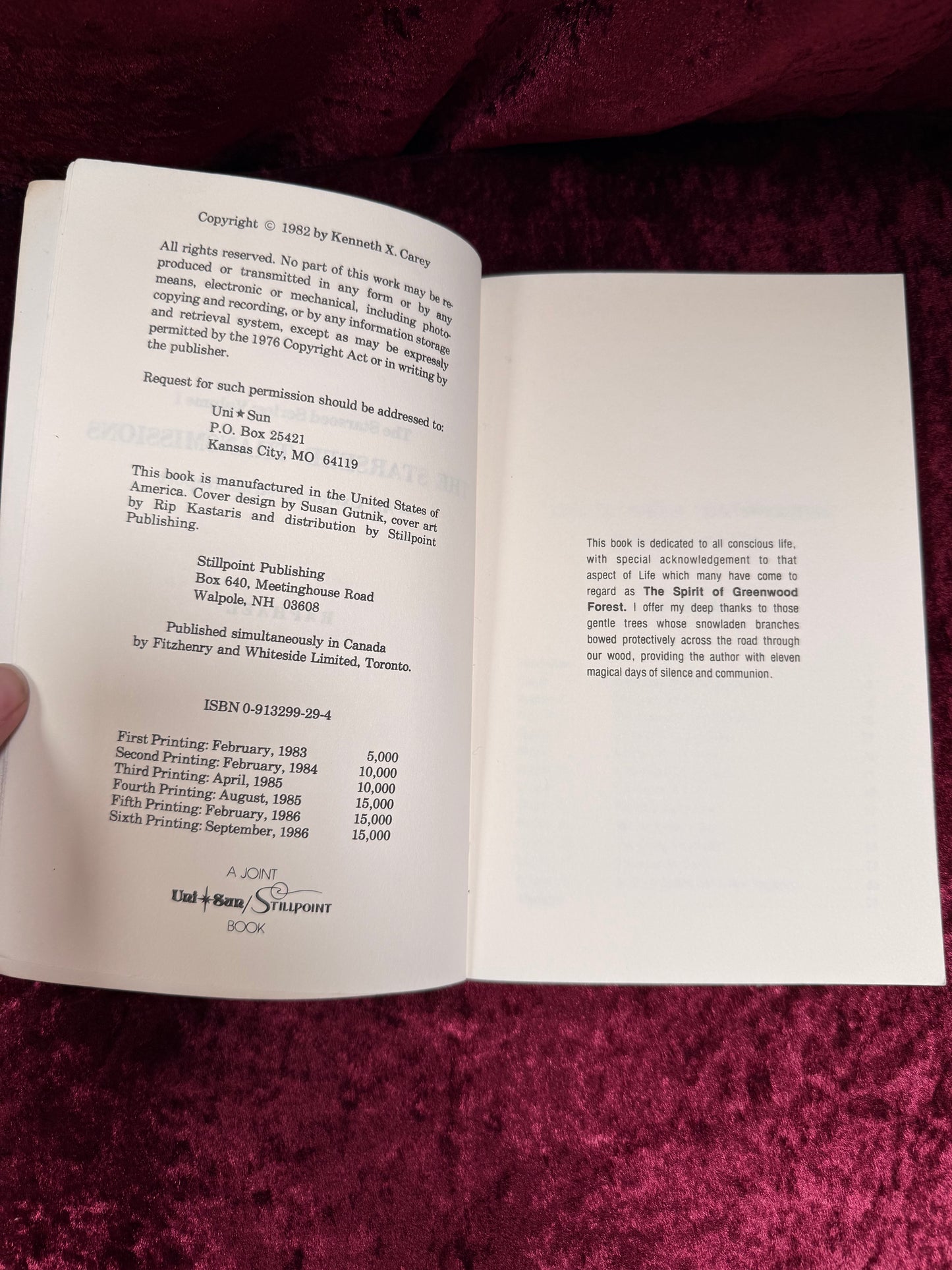 Vintage Paperback Book - The Starseed Transmissions: An Extraterrestrial Report - Raphael - 1986