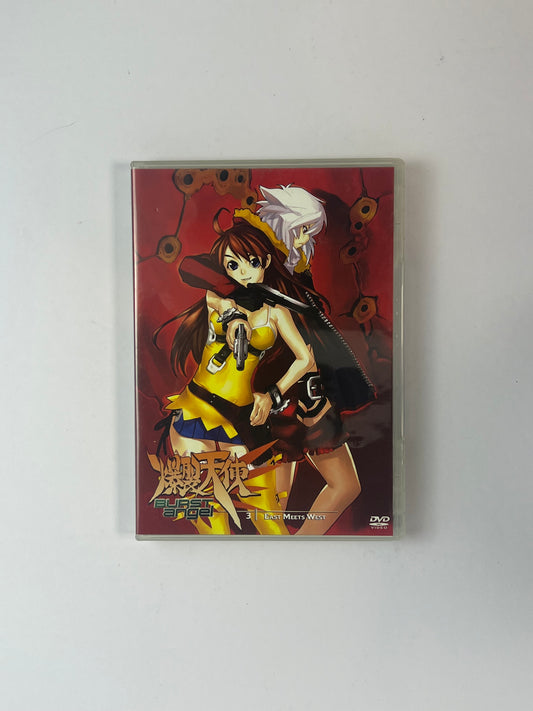 DVD - Burst Angel - Volume 3: East Meets West - English / Japanese - FUNimation - 2003