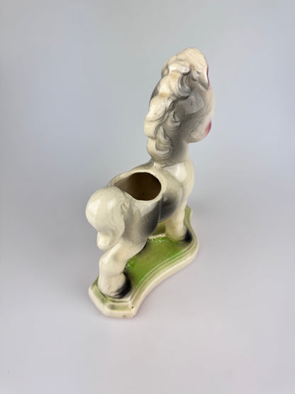 Vintage Mid Century Rempel Ceramics Frisky Pony Planter