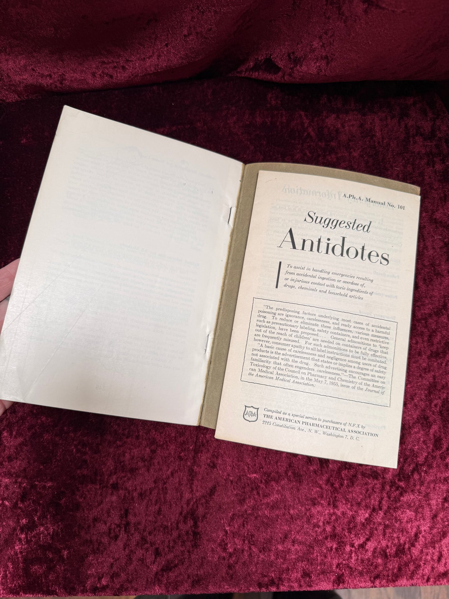 Vintage Paperback Book - First Aid Text Book Fourth Edition - The American National Red Cross - 1967