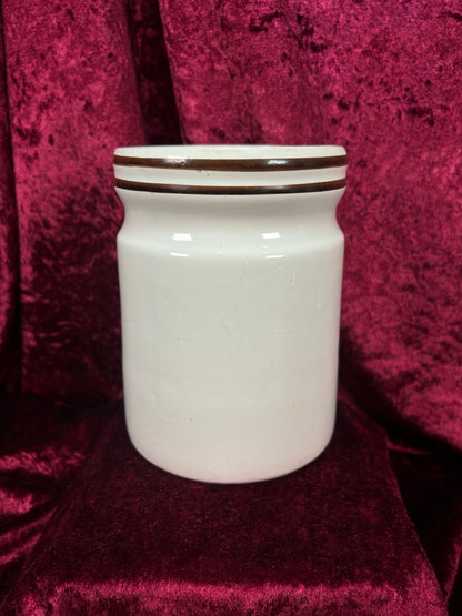 Vintage Ceramic Canister Set - Nancy Lynn Anthropomorphic Fruit Kitchen Jars