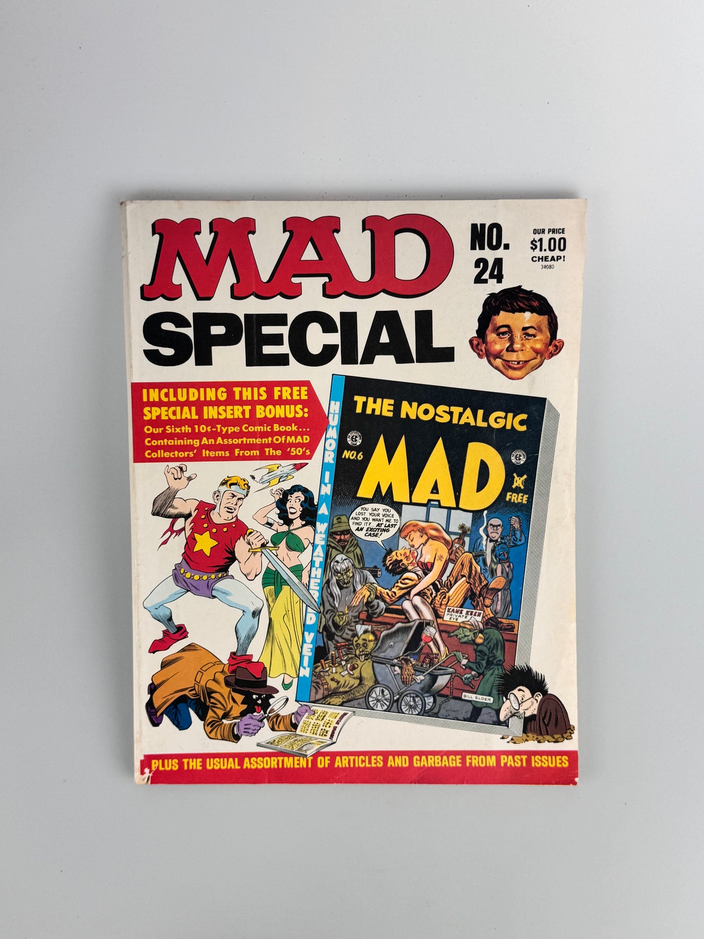 Vintage Mad Magazine - Mad Special - 1977 - #24 With Insert Comic