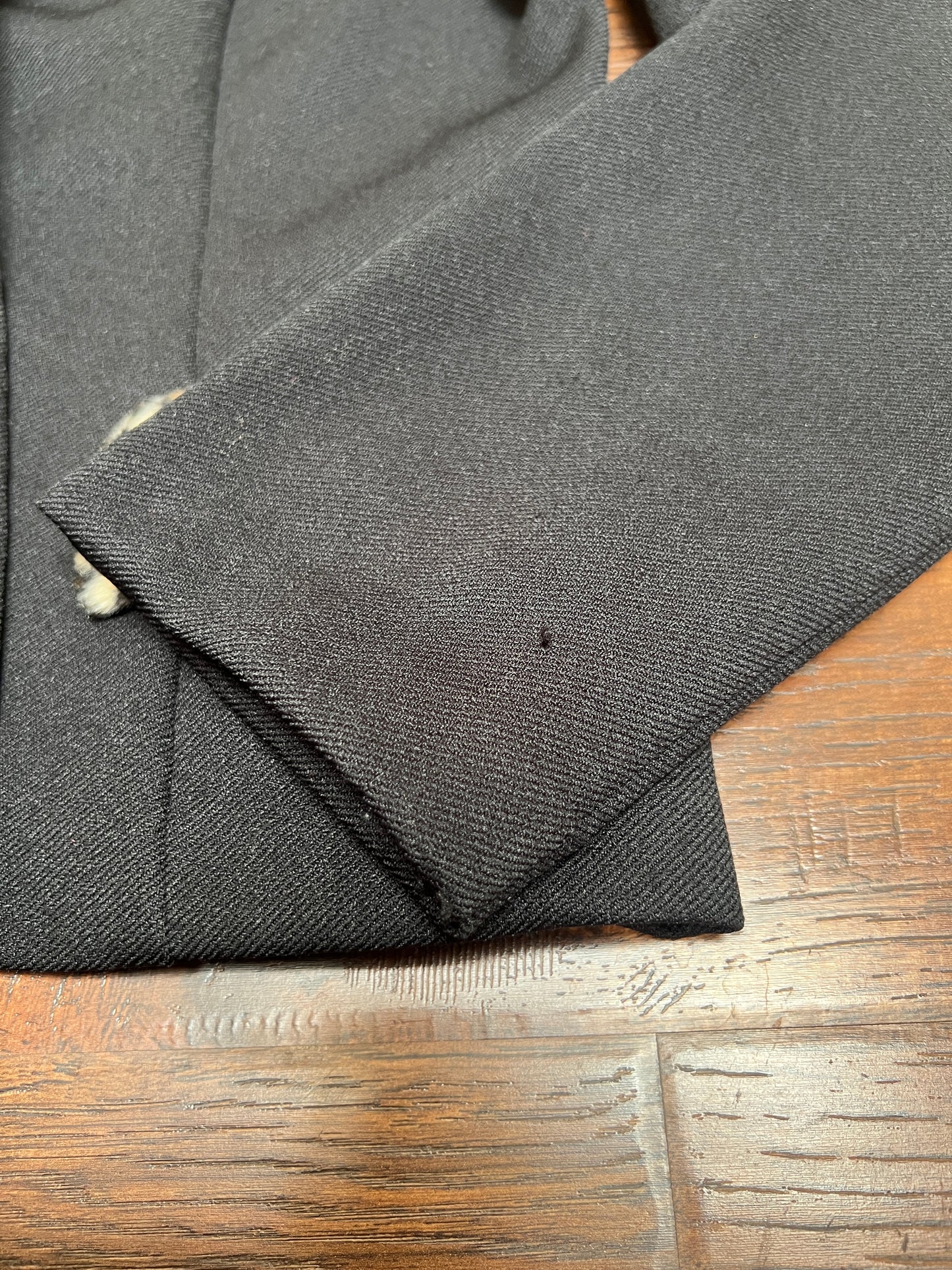 Vintage Clothing - Button Front Blazer - Faux Cheetah Fur Trim - Small - All That Jazz