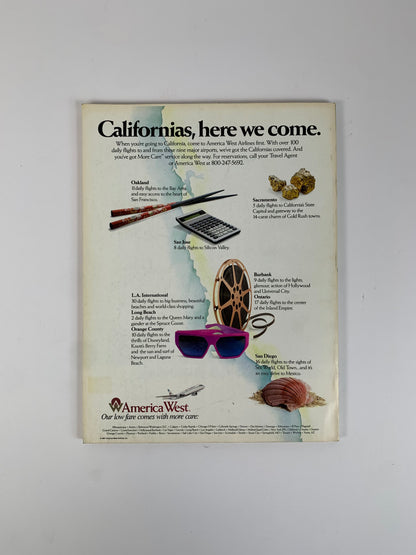 Vintage Ephemera - Discover The Californias - 1988 Travel Magazine