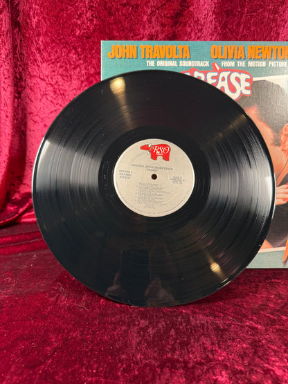 Vintage 12" Vinyl Record - Grease Original Motion Picture Soundtrack - Polygram Records - 1978