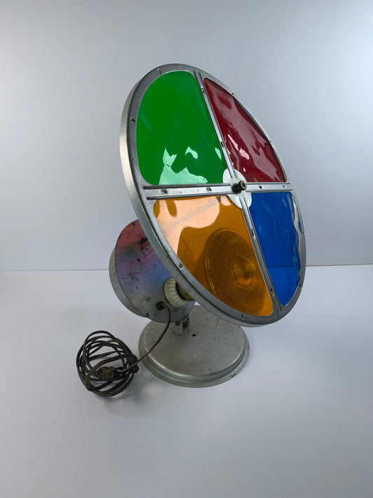 Vintage Holiday Decor - Motorized Color Wheel - Wall Mountable - Handy Things Mfg. Co.