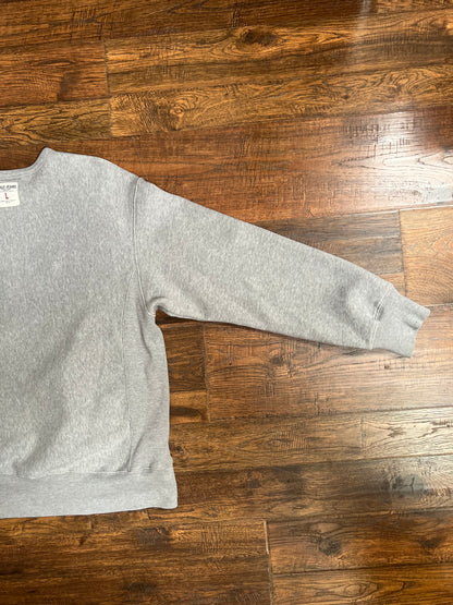 Vintage Clothing - Pullover Crewneck Sweatshirt - Light Grey - Polo Ralph Lauren - Large