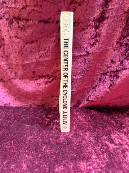 Vintage Paperback Book - The Center Of The Cyclone - John C. Lilly - 1972