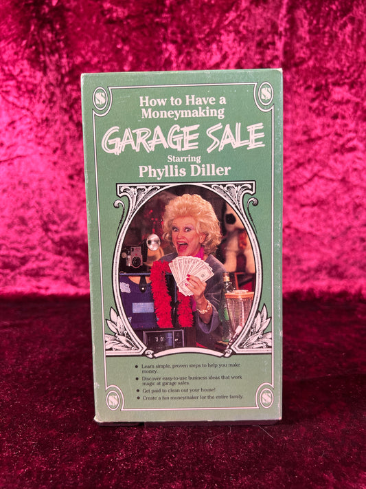 VHS - How To Have A Moneymaking Garage Sale - 1987