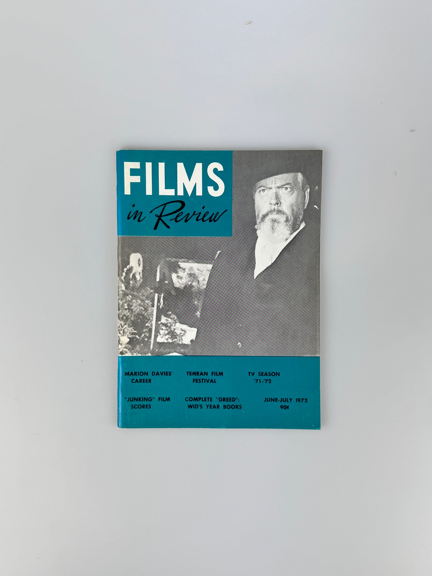 Films In Review Magazine - June / July 1972 - Marion Davies, Tehran Film Festival, Slaughterhouse-Five