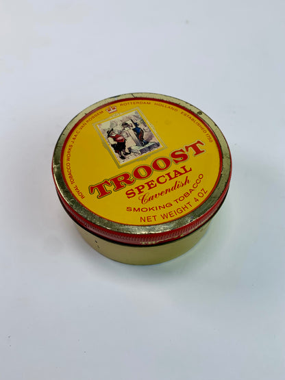 Vintage Advertisement - Tobacco Tin - Cavendish Smoking Tobacco - Troost - Made In Holland