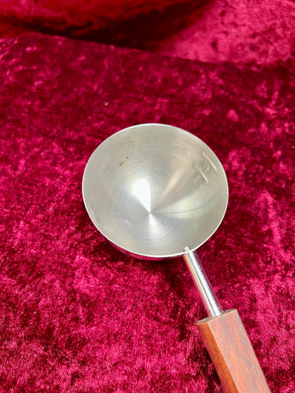 Vintage Barware - 5 Piece Cocktail Mixing Set - Stainless Steel / Wood Handles - Japan