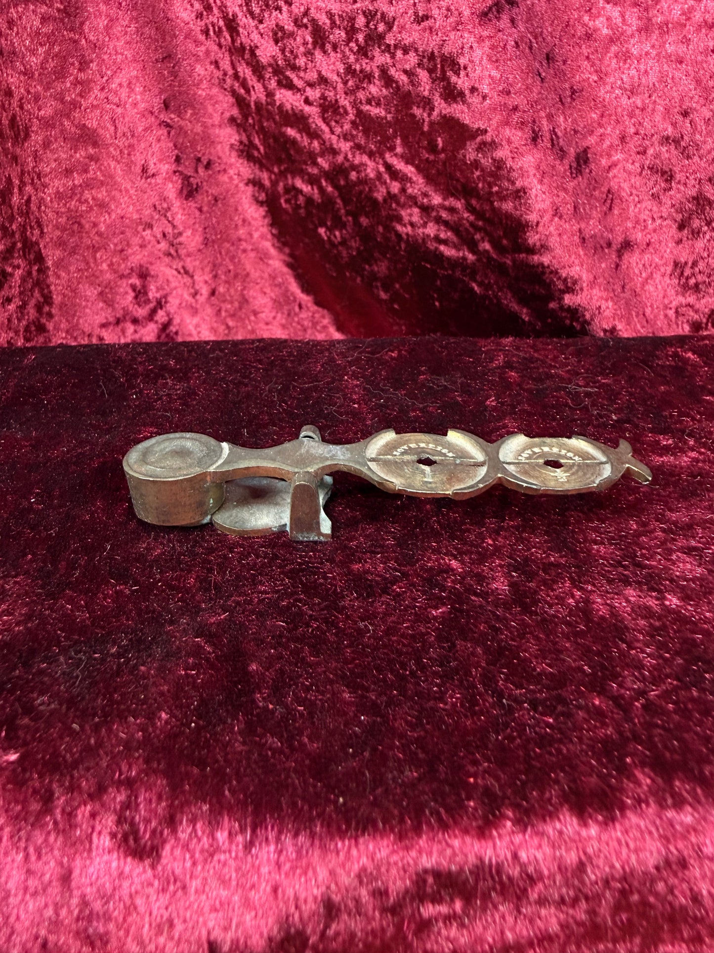 Vintage Brass Sovereign Rocker Balance Coin Scale – Georgian Counterfeit Detector
