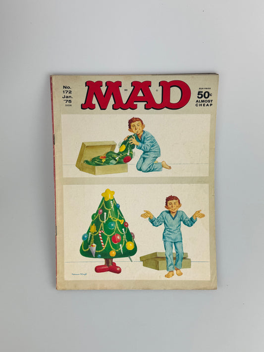 Vintage Mad Magazine - January 1975 - #172