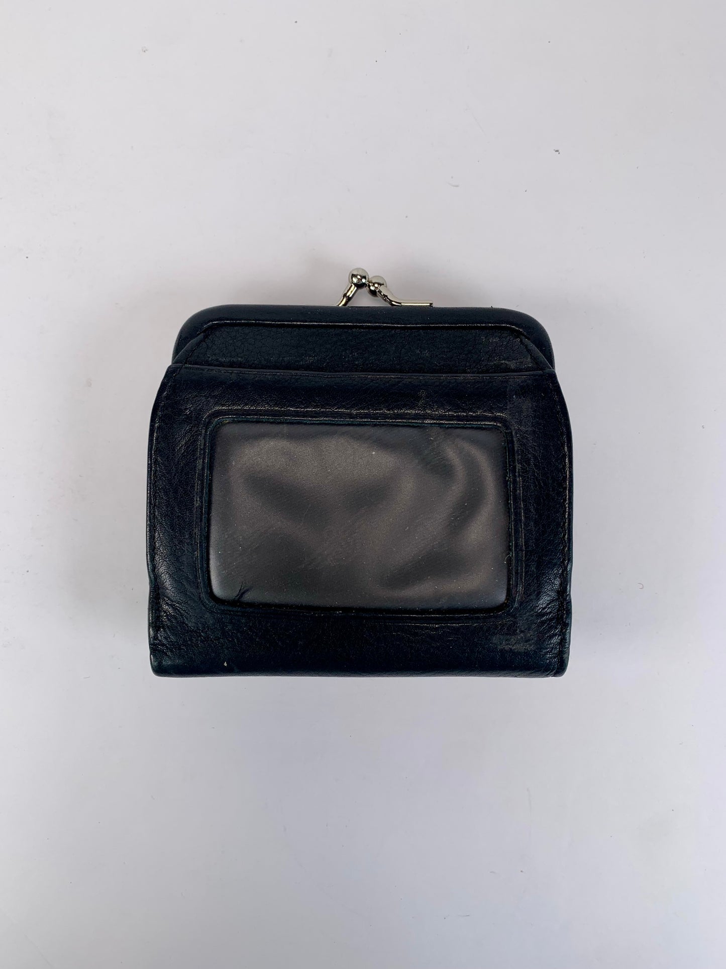 Vintage Wallet - Genuine Black Leather Trifold - Docker's