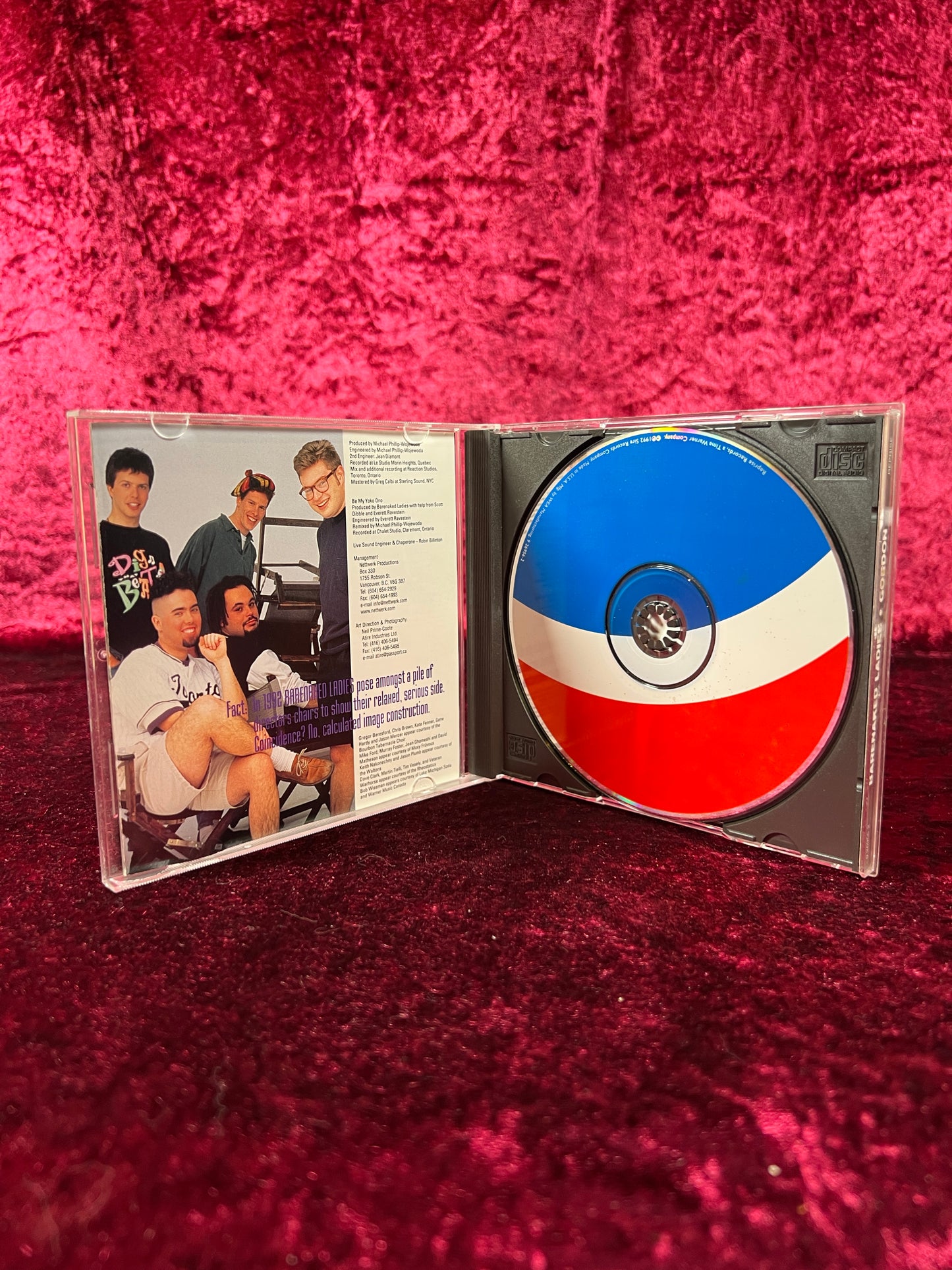 CD - Gordon - Bare Naked Ladies - Reprise Records - 1992