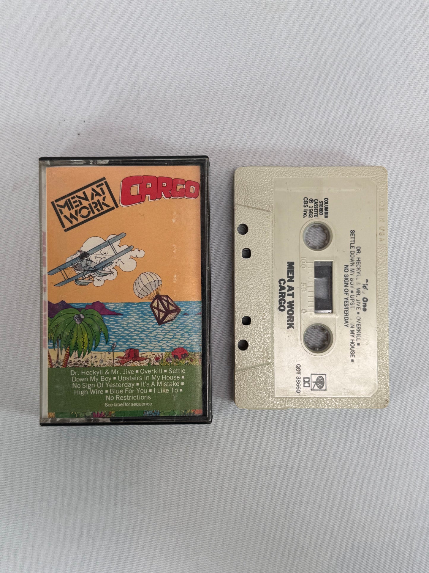 Cassette Tape - Men at Work - Cargo