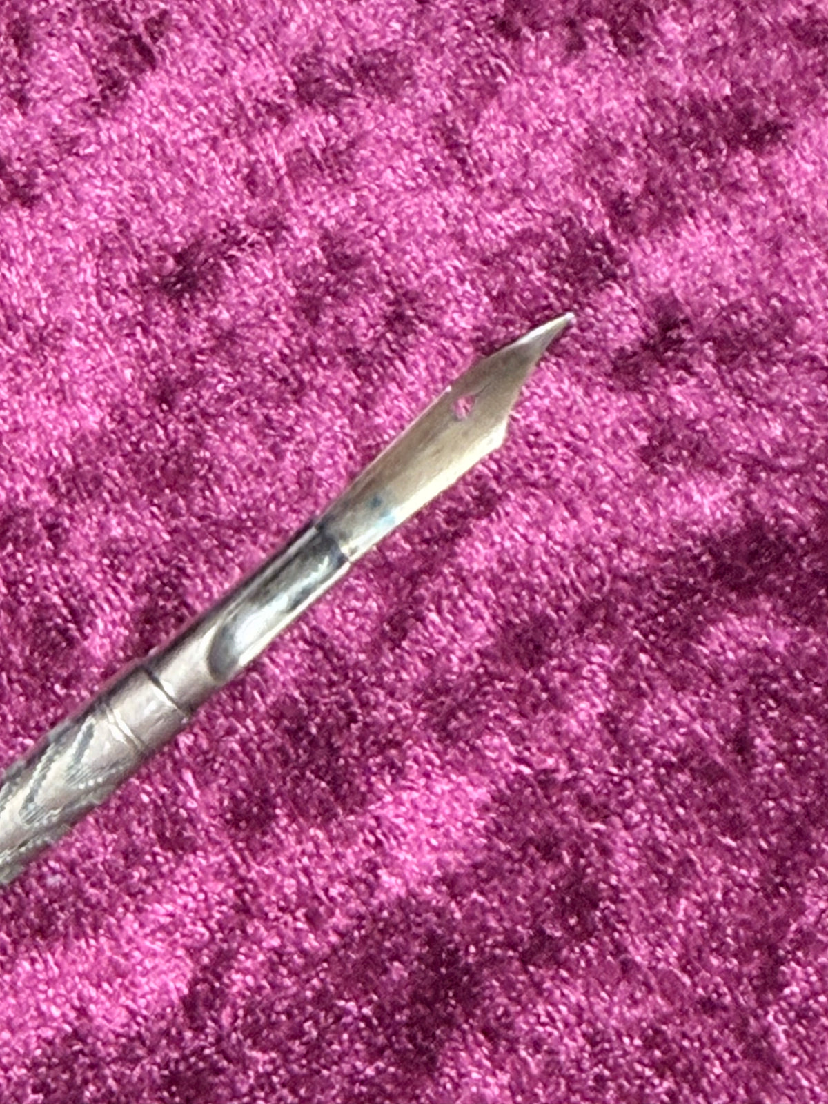Antique Mother of Pearl Dip Pen – Remex N.Y. Nib Ornate Metal Holder