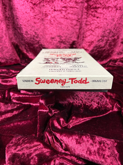Cassette Tape - Sweeney Todd The Demon Barber of Fleet Street - Broadway Musical - 1979
