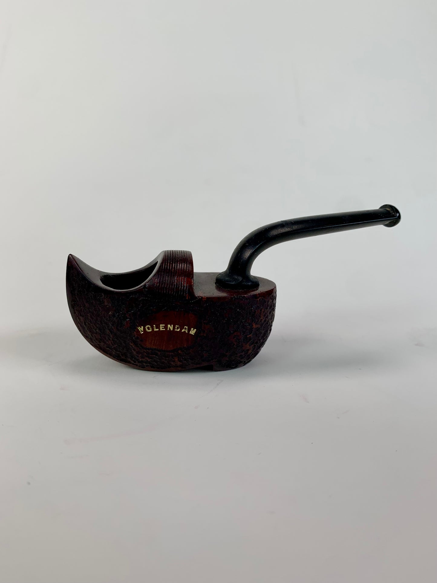 Vintage Smoking Pipe - Voldendam Holland Souvenir Shoe Hand Pipe