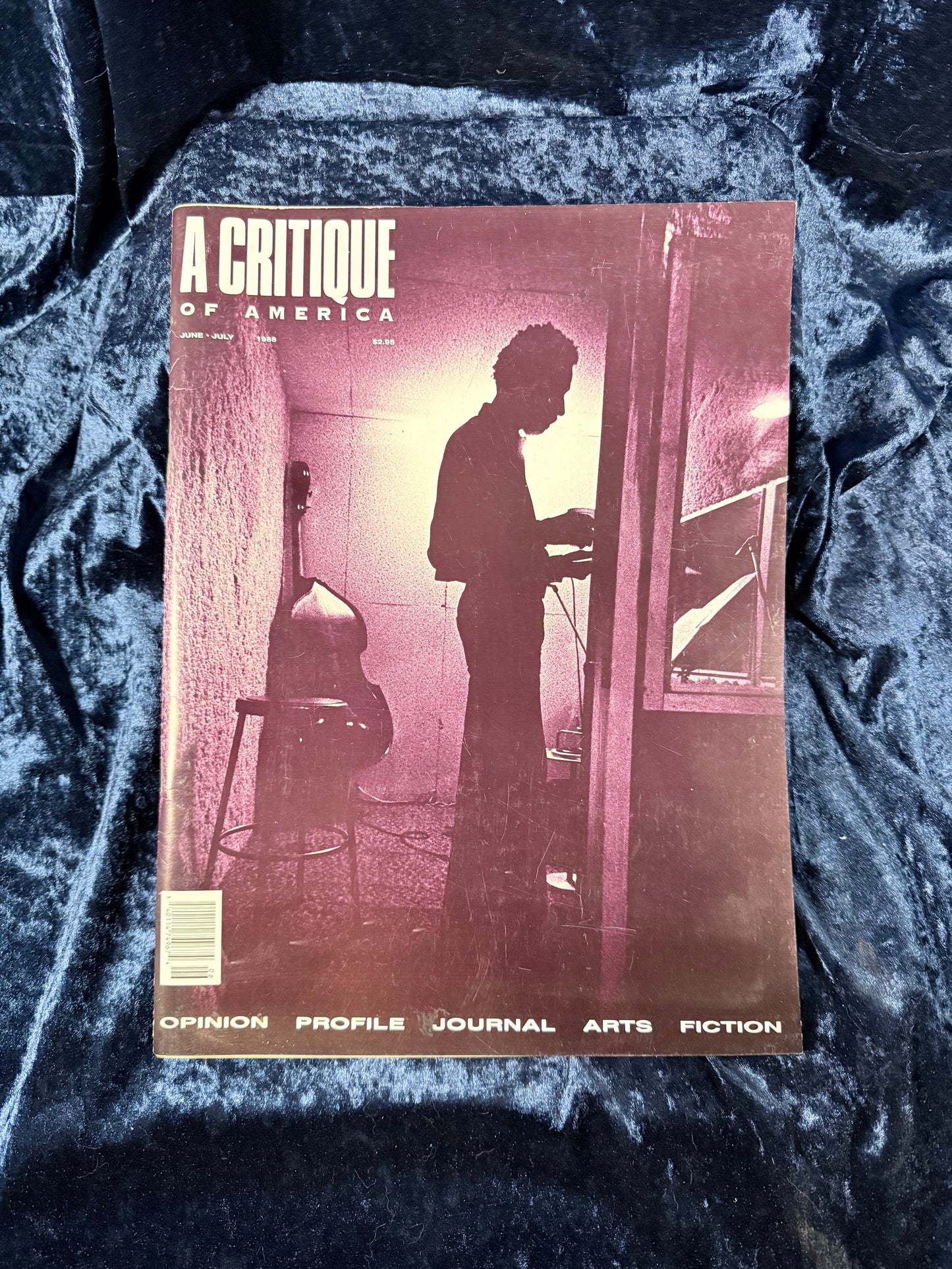Vintage Paper Arts Magazine – A Critique of America Ron Carter 1988 Issue