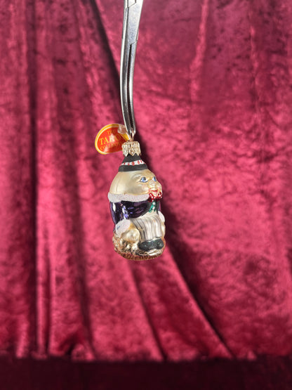 Vintage Christmas - Handblown Glass Ornament - Humpty Dumpty - Taron Collection - Poland
