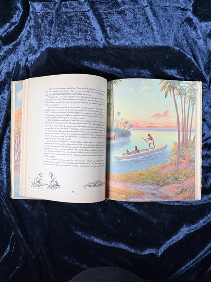 Vintage Clothbound Hardcover Book – Indians of Yesterday Lone Wolf 1940