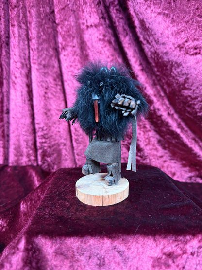 Vintage Kachina Doll - 5" Tall Bear Spirit