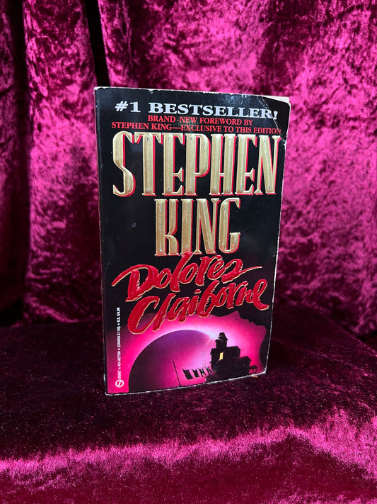 Vintage Paperback Book – Dolores Claiborne Stephen King First Signet Printing 1993