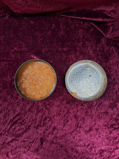 Vintage Medicine Cabinet - Metal Tin - McNess’ Mentholated Ointment