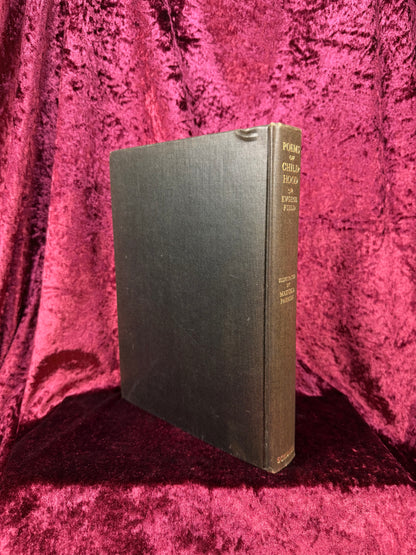 Vintage Hardcover Poetry Book – "Poems of Childhood" by Eugene field - Maxfield Parrish Illustrated Edition - 1920