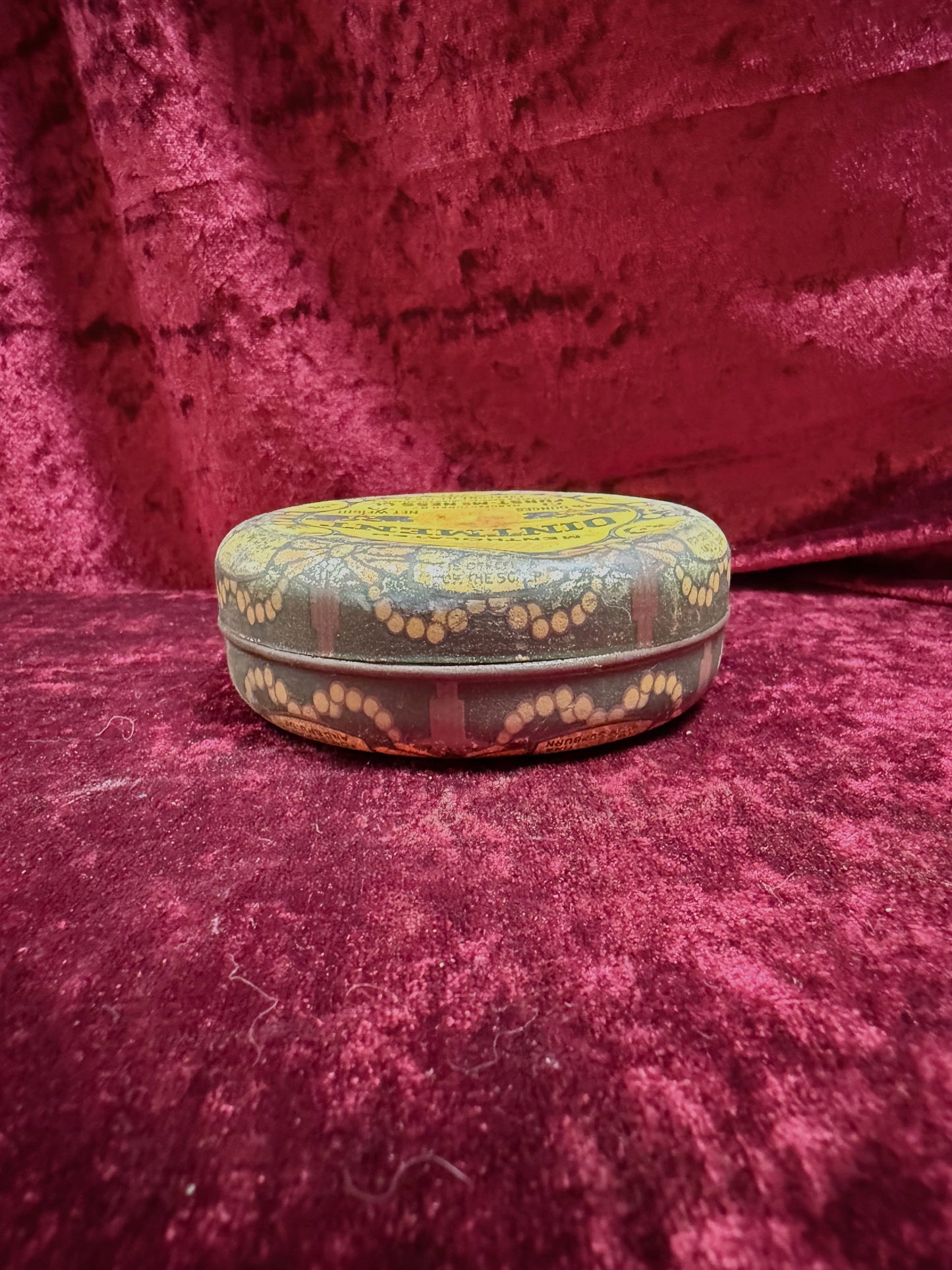 Vintage Medicine Cabinet - Metal Tin - McNess’ Mentholated Ointment