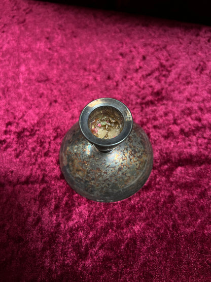Vintage Silverplate Candlestick Holders - Domed Oneida Silversmith Trio