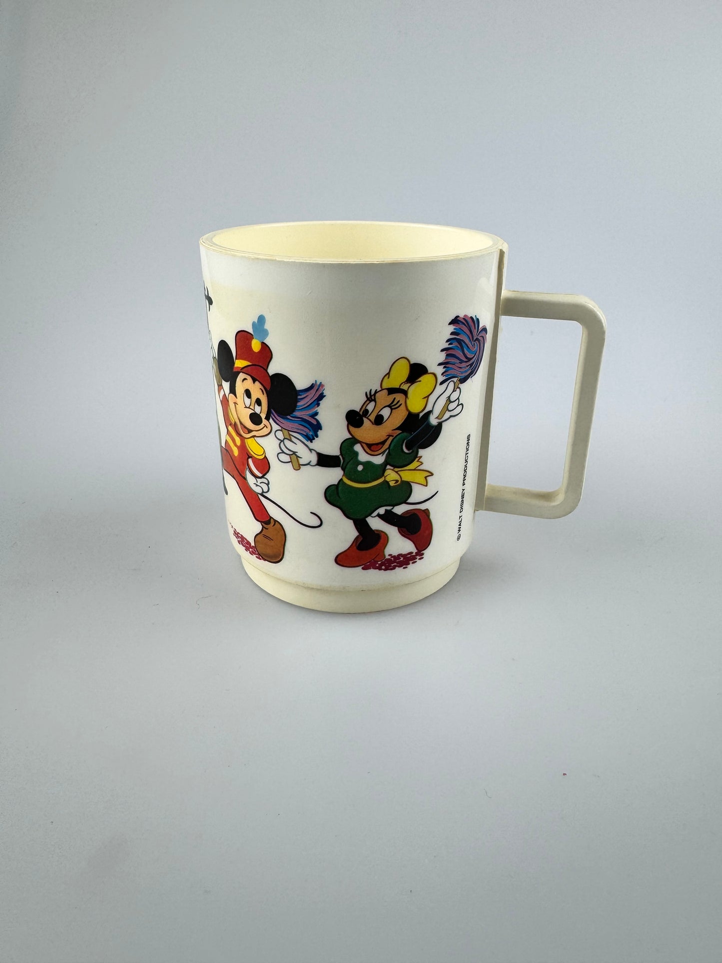 Vintage Disneyland Plastic Mug - Made in USA - DEKA