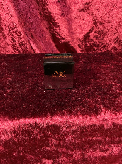 Vintage Miniature Lacquer Trinket Box – Portrait of a Young Woman - Alenushka Palekh Style