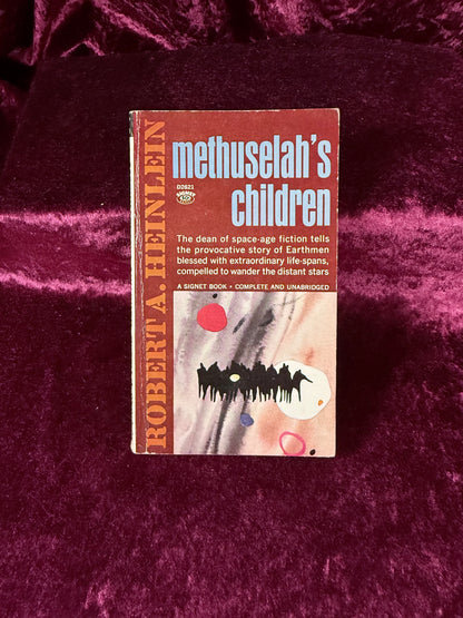Vintage Methuselah's Children by Robert A. Heinlein Signet Science Fiction Paperback