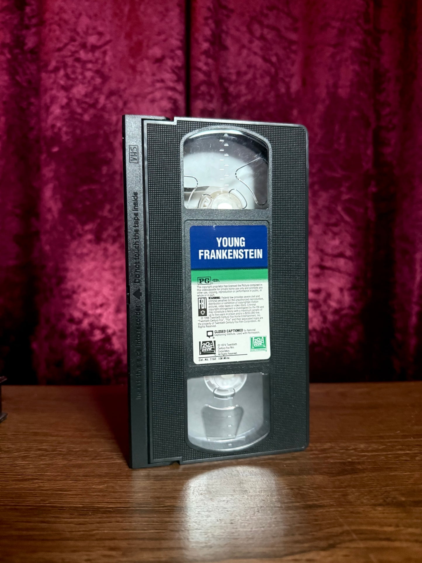 VHS - Young Frankenstein- 1974 - Plastic Case