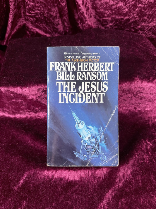 Vintage The Jesus Incident by Frank Herbert & Bill Ransom 1987 Ace Paperback
