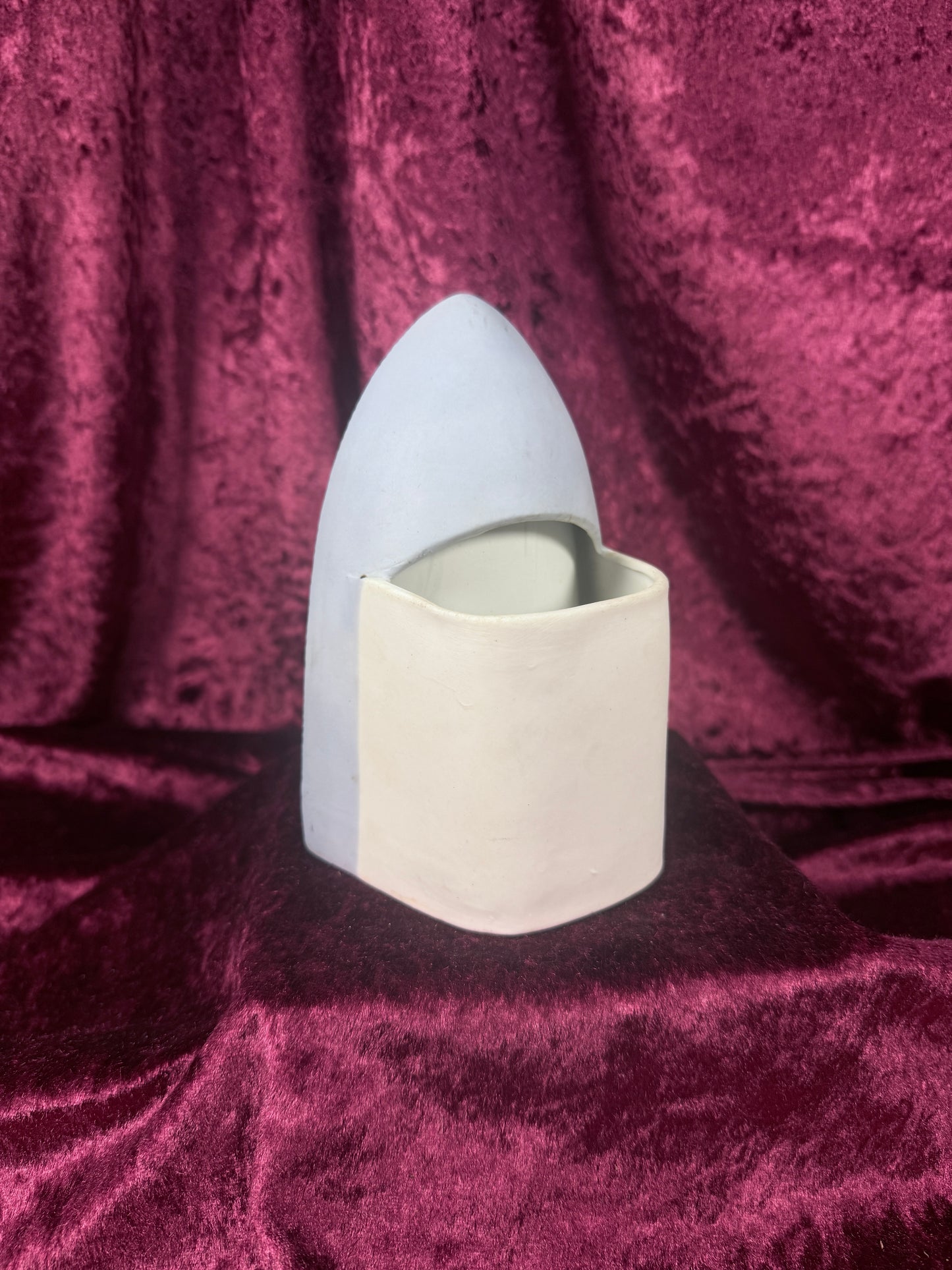 Vintage Bisque Porcelain Madonna and Child Planter Votive - BR Japan