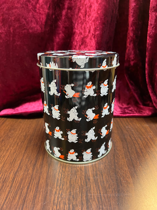 Vintage Halloween - Metal Tin - Spooky Ghosts and JOL Faces - Michael’s